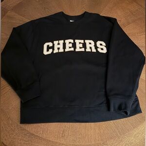 Universal Thread “Cheers” Sweatshirt - Black - Women’s Size Large
